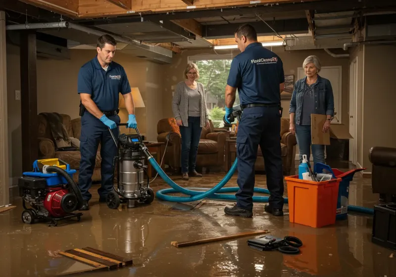 Basement Water Extraction and Removal Techniques process in University Center, VA